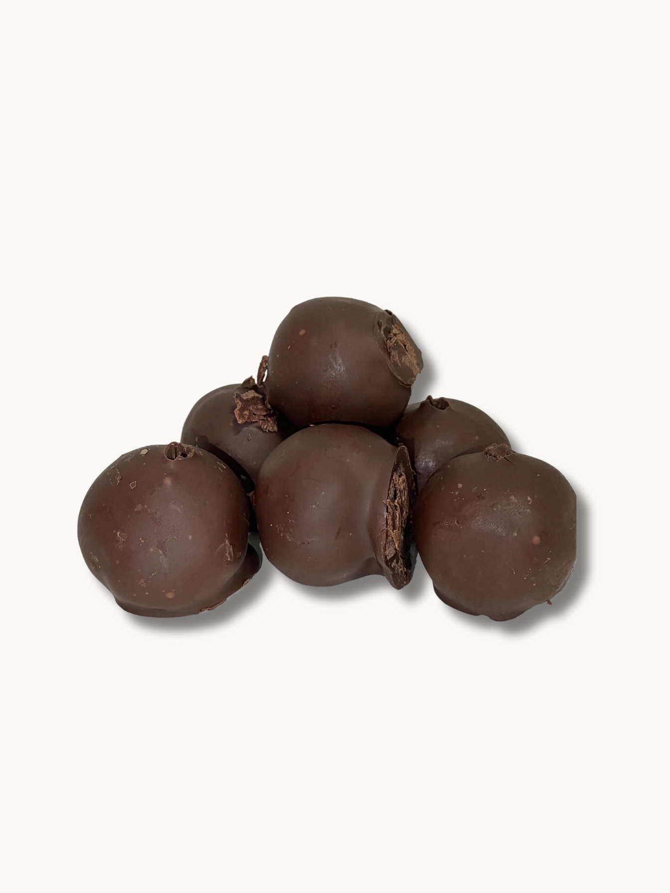 Chocolate dipped Dough Balls  - 4 in a pack