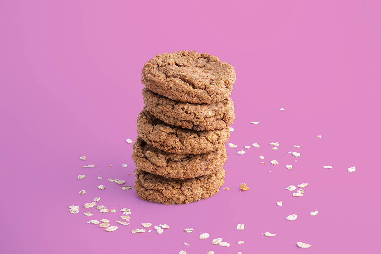 Choc chip oat cookie