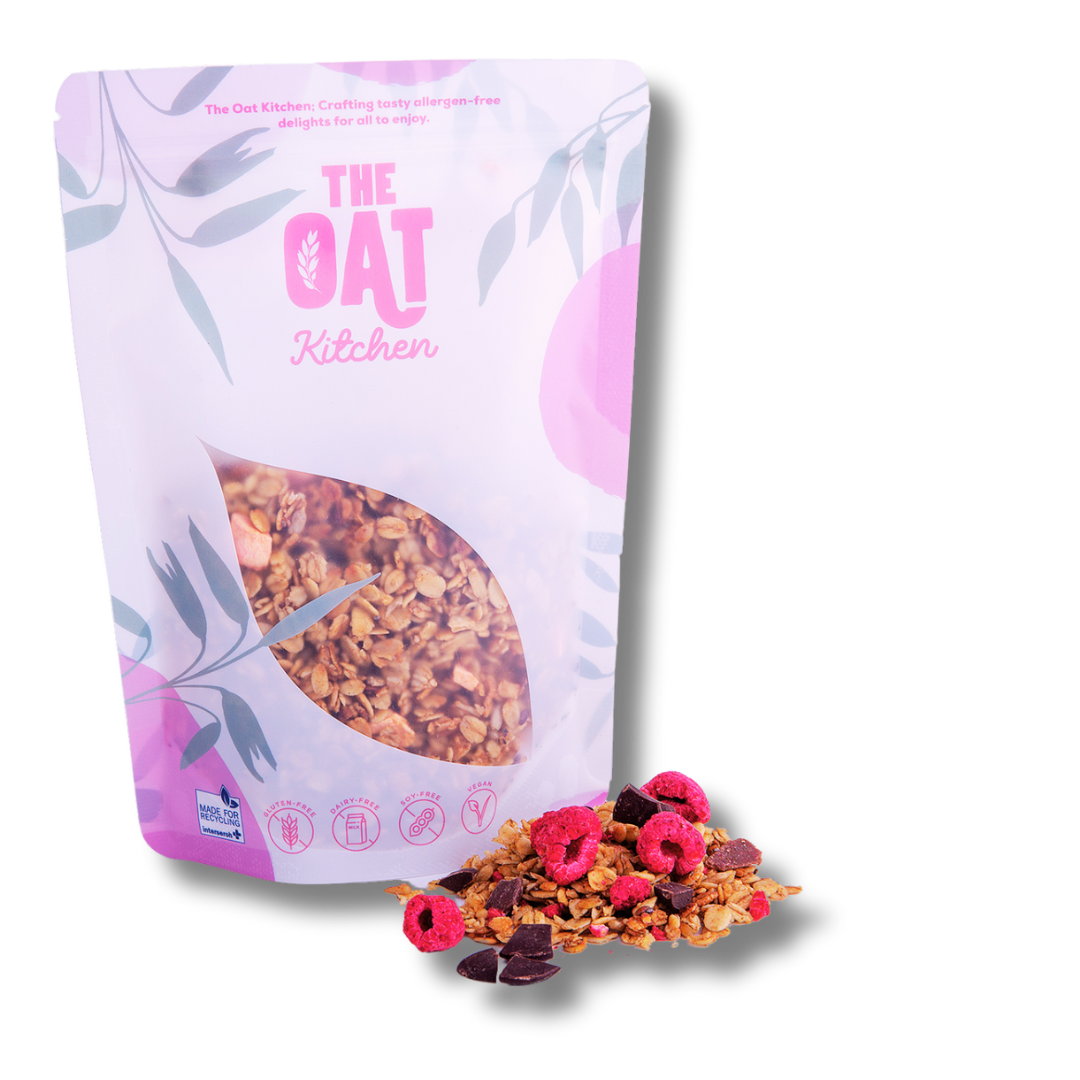 Raspberry and choc Granola