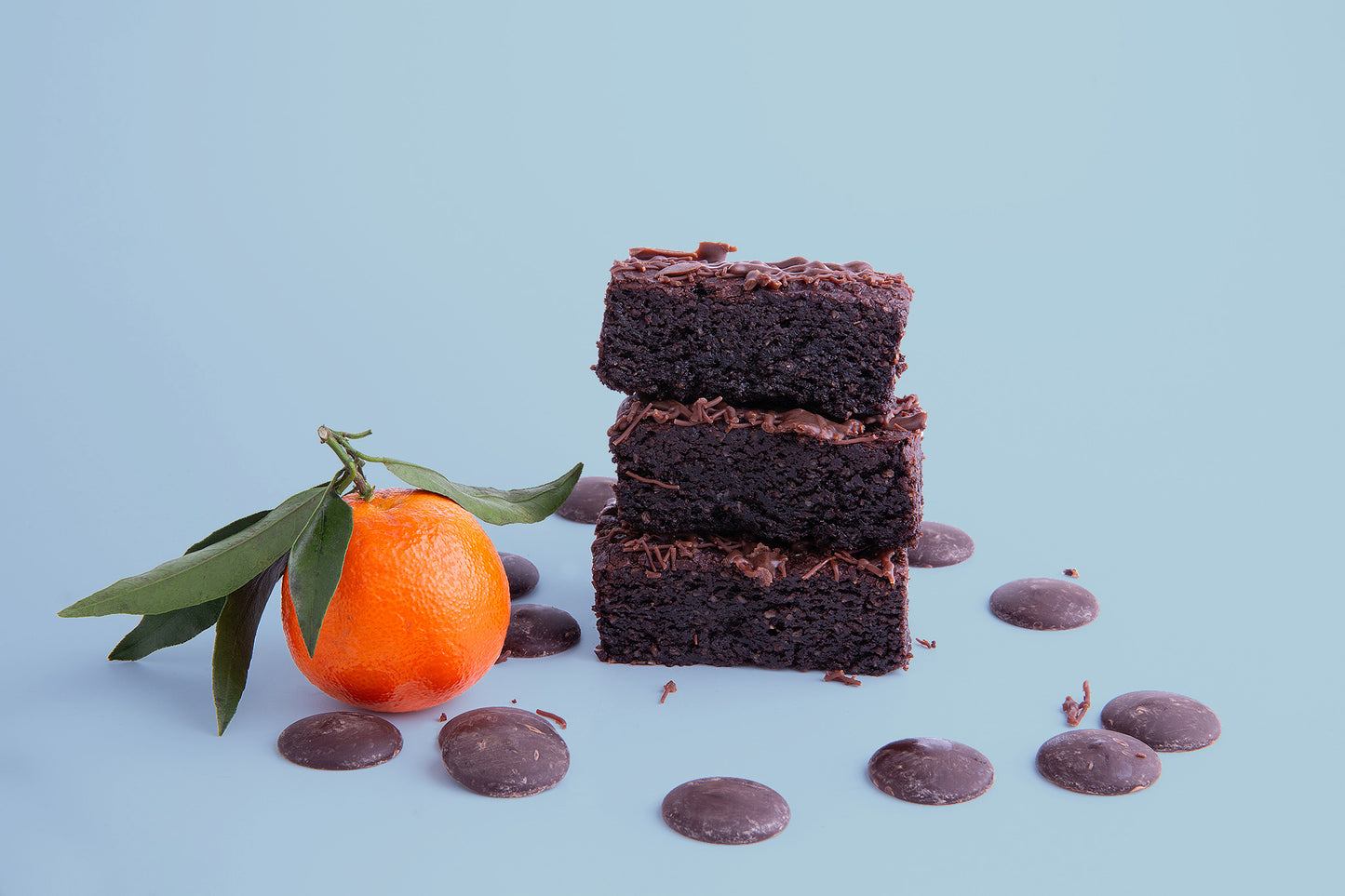 Chocolate orange brownie