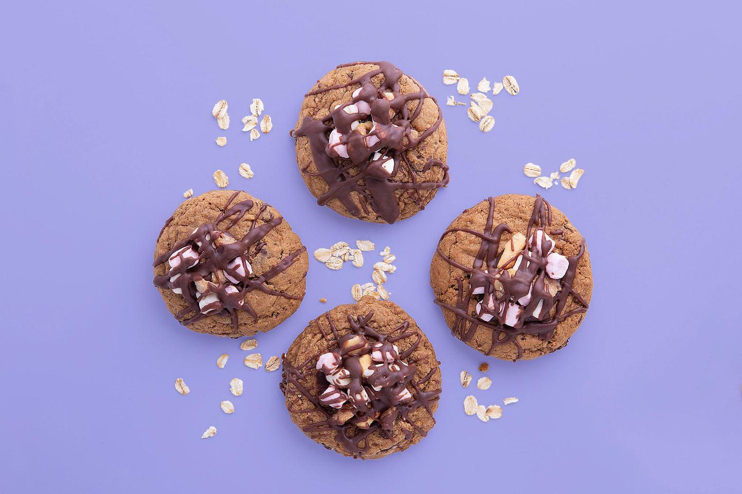 Loaded Rocky Road cookie