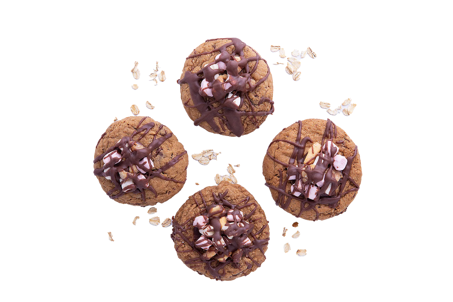 Rocky road loaded cookie