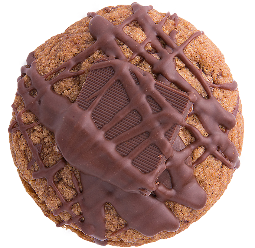 Loaded Chocolate orange cookie