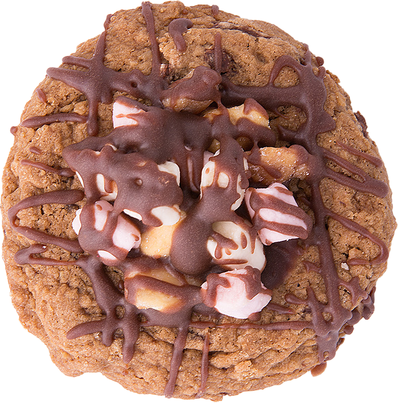 Loaded Rocky Road cookie